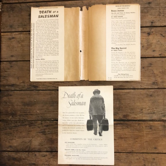 Death of a salesman by Arthur Miller 1949 - Picture 11 of 11